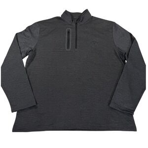 Callaway Golf 1/4 Zip Pullover Mens XL Gray Heather Performance Quarter Zip